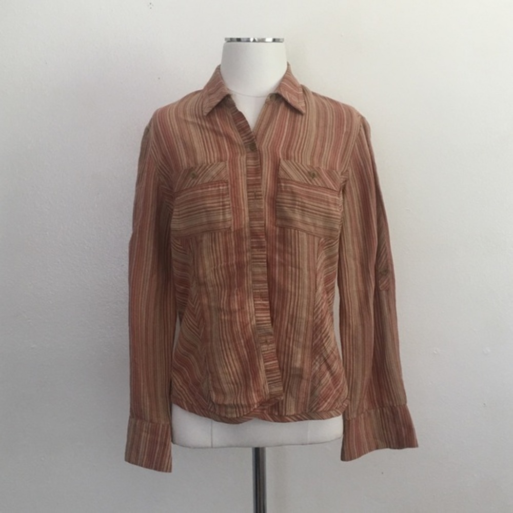 Linen Button Down - image 1